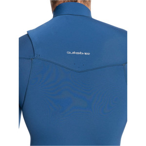 2022 Quiksilver Mens Everyday Sessions 3/2mm Chest Zip GBS Wetsuit EQYW103122 - Insignia Blue