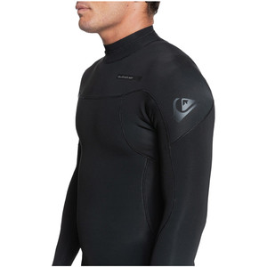2022 Quiksilver Heren Everyday Sessions 3/2mm Rug Ritssluiting Gbs Wetsuit EQYW103124 - Black