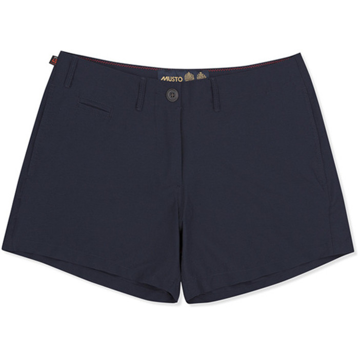2021 Musto Pantalones Cortos De Dry Rpido Uv Costilla Mujer Navy Ewst016