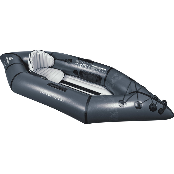 2024 Aquaglide Backwoods Expedition 85 Ultralight 1 Person Kayak AGEXP1 - Navy