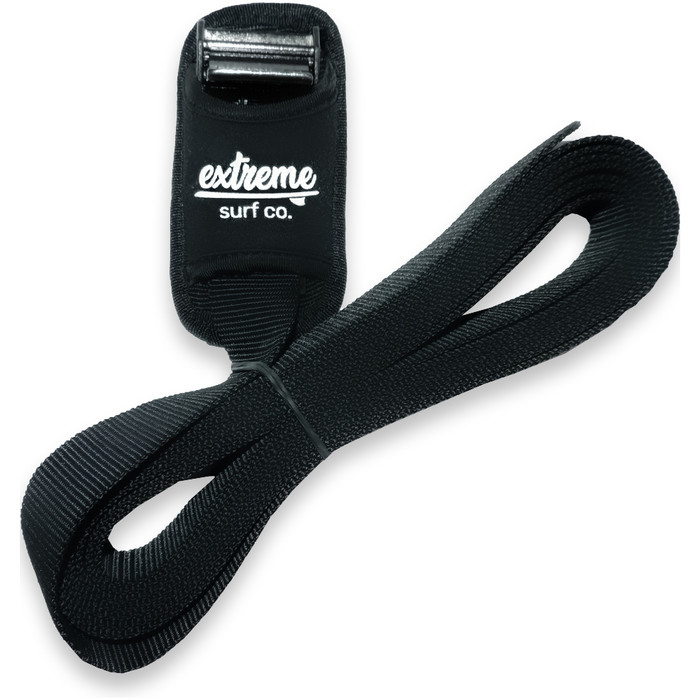 2021 Extreme Surf Co Span>span>span>3.6m Tie Down Roof Rack Straps Xtsurf01 - Black </</</ Extreme Surf Co Span>span