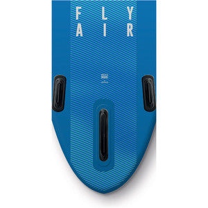 2019 Fanatic Fly Air 10'4 Inflatable SUP Package 1131 - Board, Carbon 25 Paddle, Bag Pump & Leash - Blue