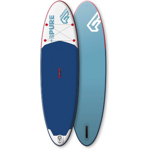 2019 Fanatic Pure Air 10'4 All Round Inflatable SUP Package 1156 -  Board, Carbon 25 Paddle, Bag Pump & Leash - Blue