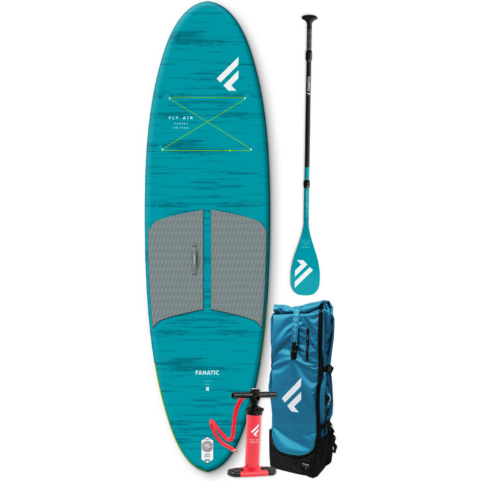 2024 Fanatic Fly Air Pocket 10'4 Pacote Sup - Carbono 35 Remo 13200-1760