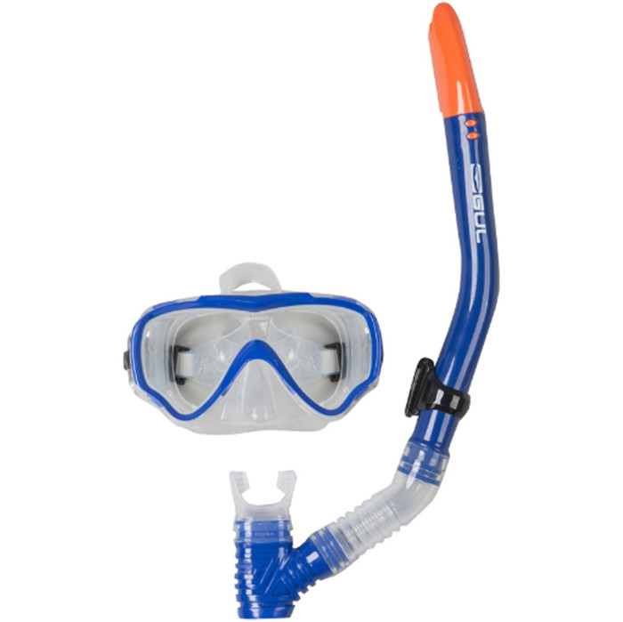 Gul Junior Tarponmasker & Snorkelset 2020 In Blauw / Zwart GD0002