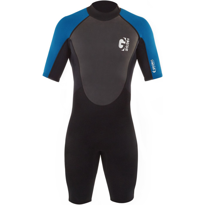 NEW TWF Children Kids Shortie Wetsuit 2.5mm Various Sizes Red/Blue Or  Blue 