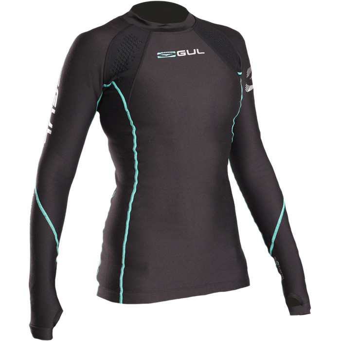 Thermal Warm Heat Layer Layers Gul Evotherm Thermal Long Sleeve Top Black with thermal insulation 