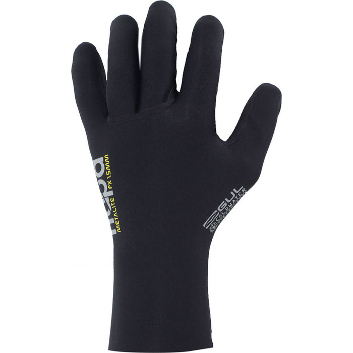 2020 GUL Napa 1.5mm Metalite Neoprene Gloves GL1296-B2 - Black