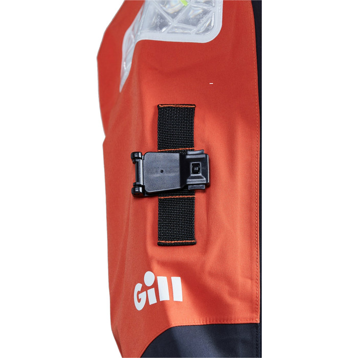 2024 Gill Mens OS1 Ocean Sailing Jacket OS13J - Graphite / Orange