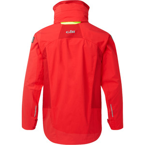 2021 Gill OS3 Mens Coastal Jacket & Trousers Combi Set - Bright Red / Graphite