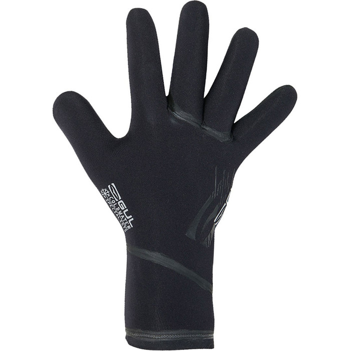 2019 Gul Flexor 3mm Liquidseam BS Neoprene Glove Black GL1225-B5