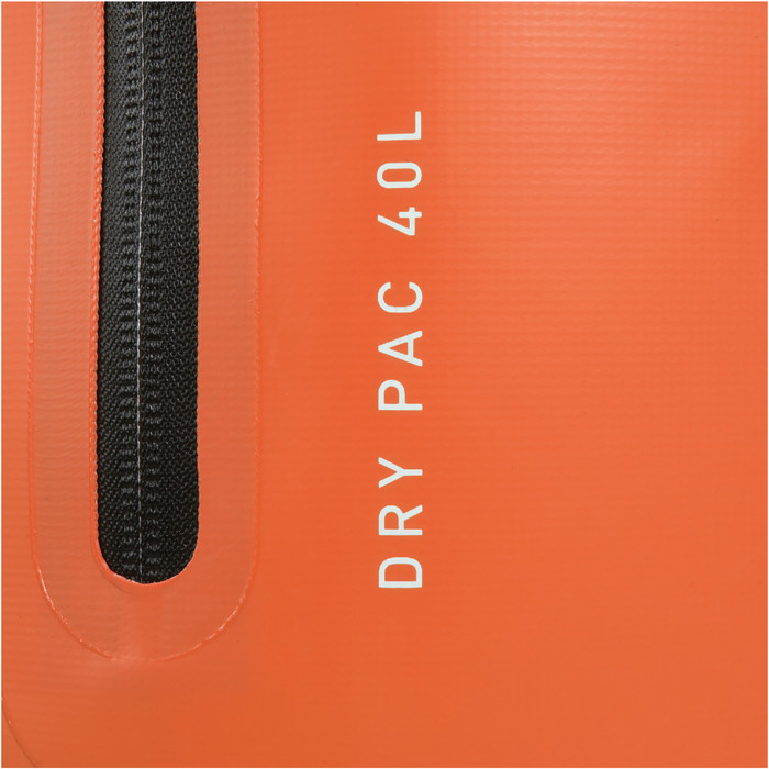 2024 Gul 40L Heavy Duty Dry Backpack LU0120-B9 - Zwart / Oranje