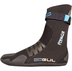 2019 Gul Flexor 5mm Split Toe Wetsuit Boots Black BO1300-B4
