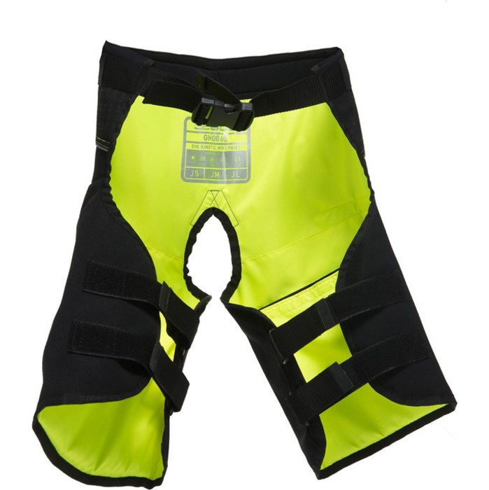 2020 Gul Junior Code Zero Pantaloni Escursione Kenetic Nero / Giallo Gm0060-b2
