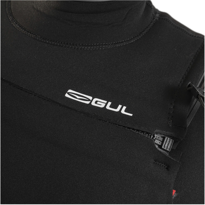 2023 Gul Mens Response FX 5/4mm GBS Chest Zip Wetsuit RE1242-C1 - Black / Contour Camo