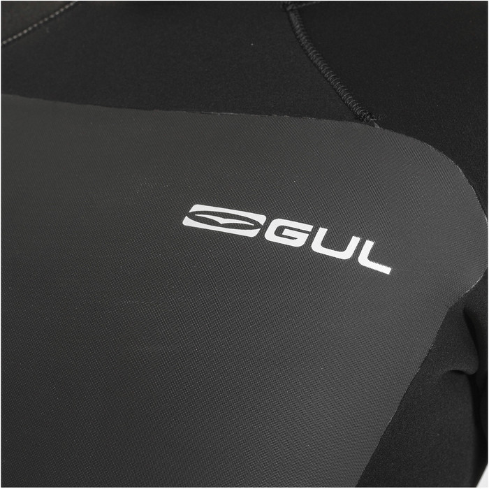 2024 Gul Mens Response 5/3mm GBS Back Zip Wetsuit RE1213-C1 - Black