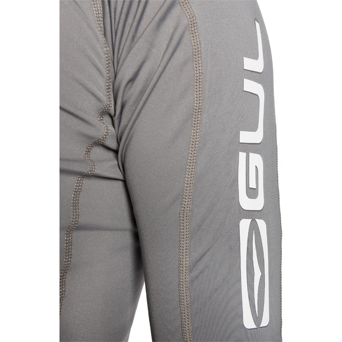 2024 Gul Mens Xola Short Sleeve Rash Vest RG0338-B9 - Grey