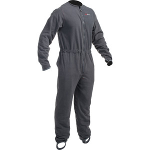 2015 Gul Fugitive U-Zip Kitesurf Drysuit Blau / Ash SK0009 Inc Underfleece