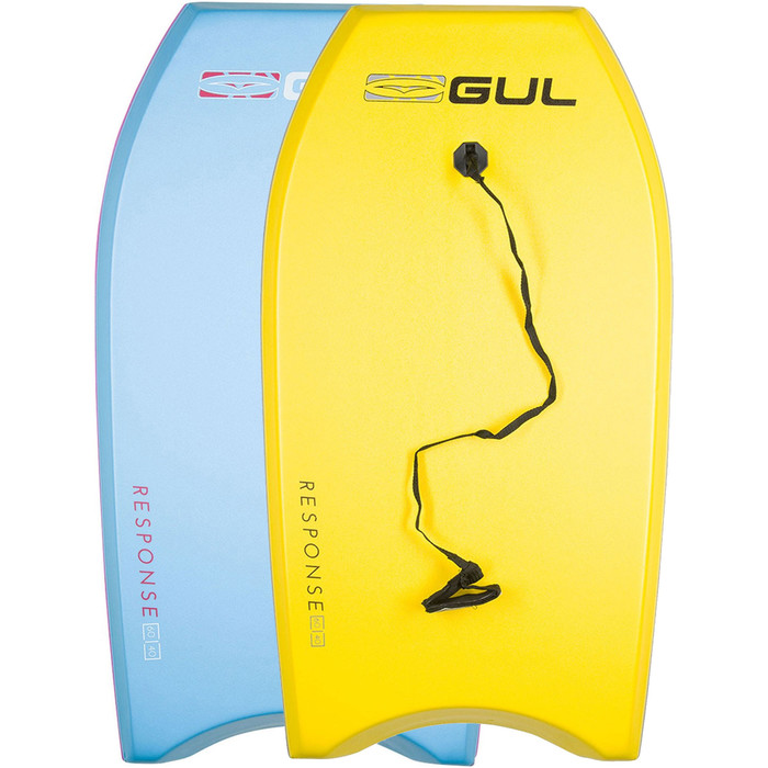 2022 Gul Response Junior Bodyboard Doppelpack - 2 Junior - Hellblau & Gelb