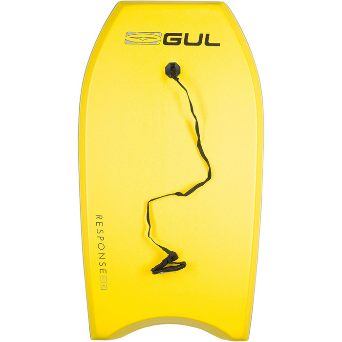 2024 Gul Response Junior 36 Bodyboard - Yellow / Grey Rail GB0022-A9