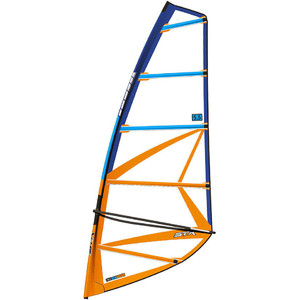 2019 STX Inflable Windsurf 280 Stand Up Paddle Board y HD2 5.5M Rig Package Blue / Orange 70635