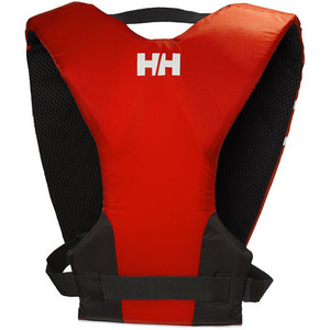 Helly Hansen 50n Comfort Alerta De Ayuda A La Flotabilidad Compacta Roja 33811