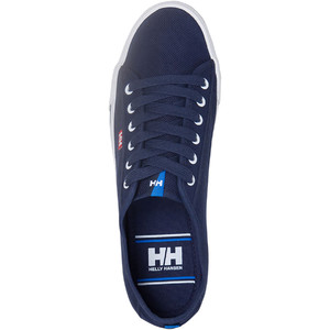 Helly Hansen Fjord Chaussures En Toile Navy / Blanches 10772