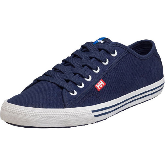 Helly Hansen Fjord Chaussures En Toile Navy / Blanches 10772