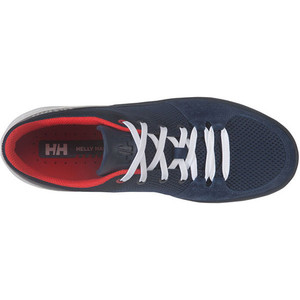 2018 Helly Hansen HH 5,5 M WI WO Sapatos de Vela Noite Azul / Alerta Vermelho 11147