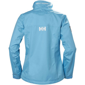2018 Helly Hansen Kvinders Crew Jacket Aqua Blue 30297