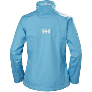 Helly Hansen Womens Mid Layer Crew Jacket Aqua Blue 30317