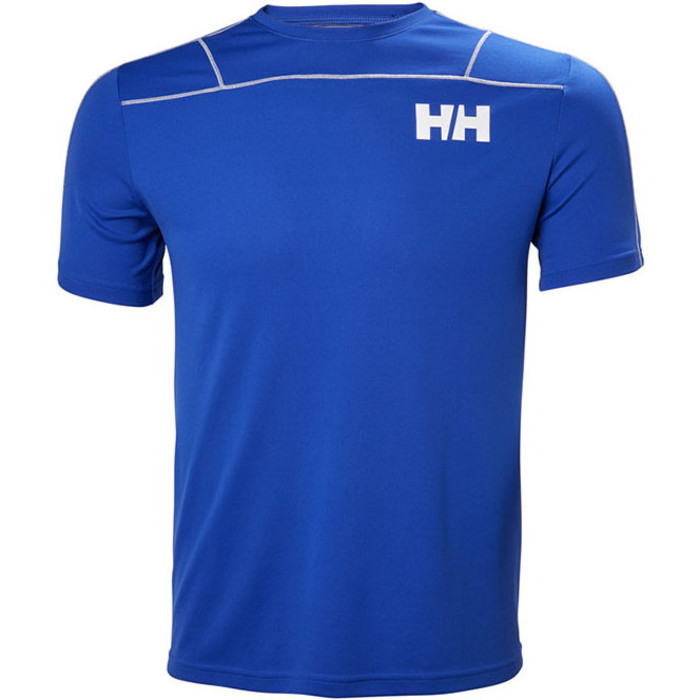 2018 Helly Hansen Lifa aktives Licht-T-Shirt olympisches Blau 48361