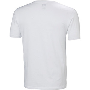2018 Helly Hansen Logo T-Shirt Blanc 33979