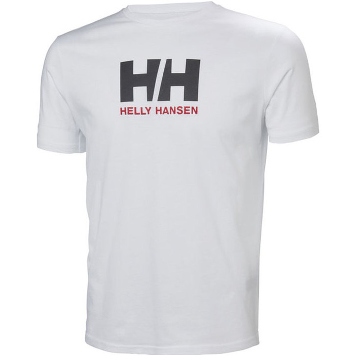 2018 Helly Hansen Logo T-Shirt bianca 33979