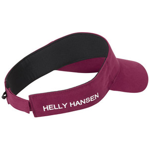 2018 Helly Hansen Logo visera ciruela 67161