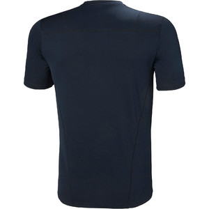 2019 Helly Hansen Mens Lifa Active Light Short Sleeve T-Shirt Navy 49330