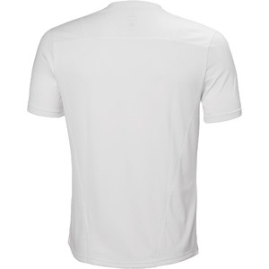 2019 Helly Hansen Mens Lifa Active Light Short Sleeve T-Shirt White 49330