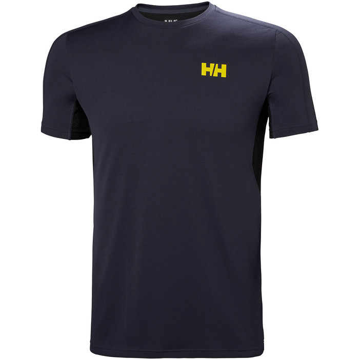 2019 Helly Hansen Mens Lifa Active Mesh T-Shirt Graphite Blue 49319