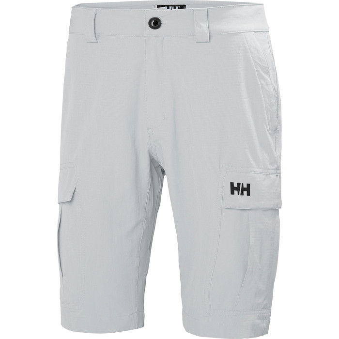 2024 Helly Hansen Mens QD Cargo Shorts Grey Fog 54154