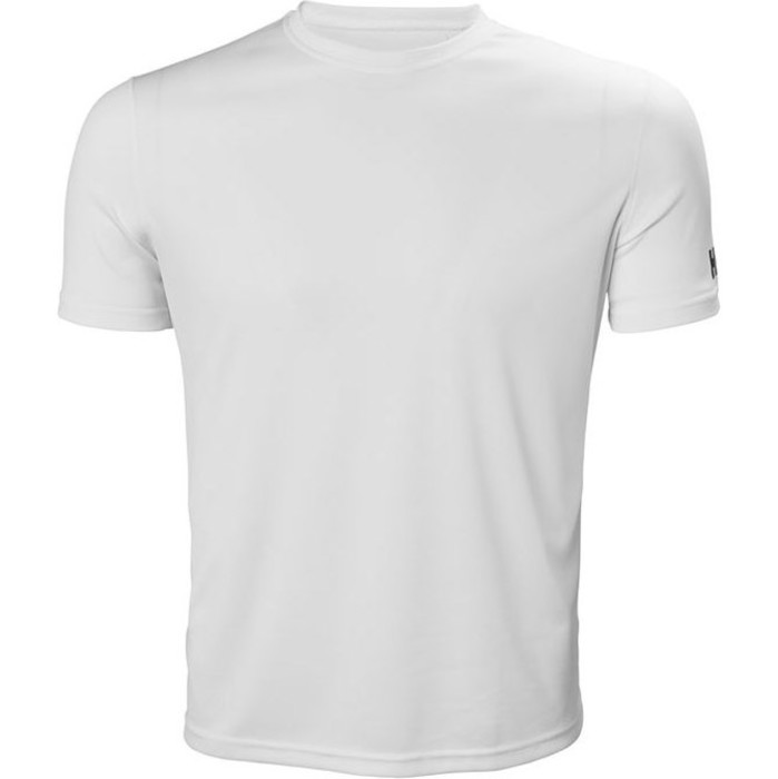 2023 Helly Hansen Hh Tech T-skjorte For Menn 48363 - Hvit