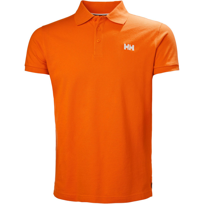 2019 Helly Hansen Transat Poloshirt Blaze Oranje 33980