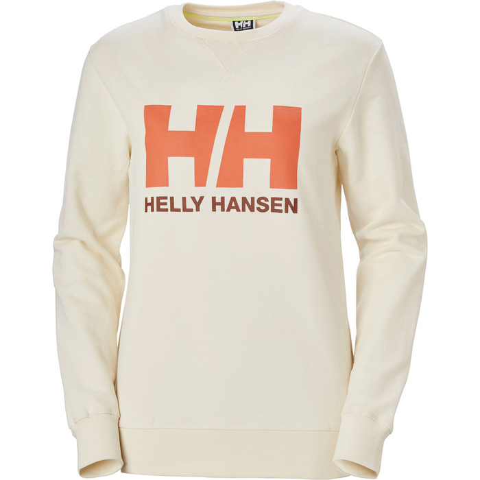 2020 Helly Hansen Hh Femmes Logo Crew Sueur 34003 - Neige