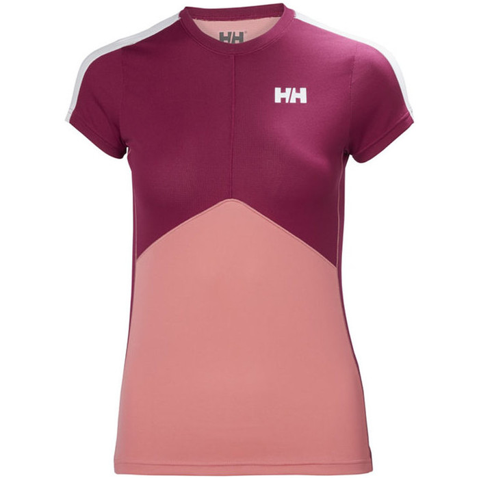 Helly Hansen Mulheres Lifa Active Luz Camiseta Shell Rosa 48370