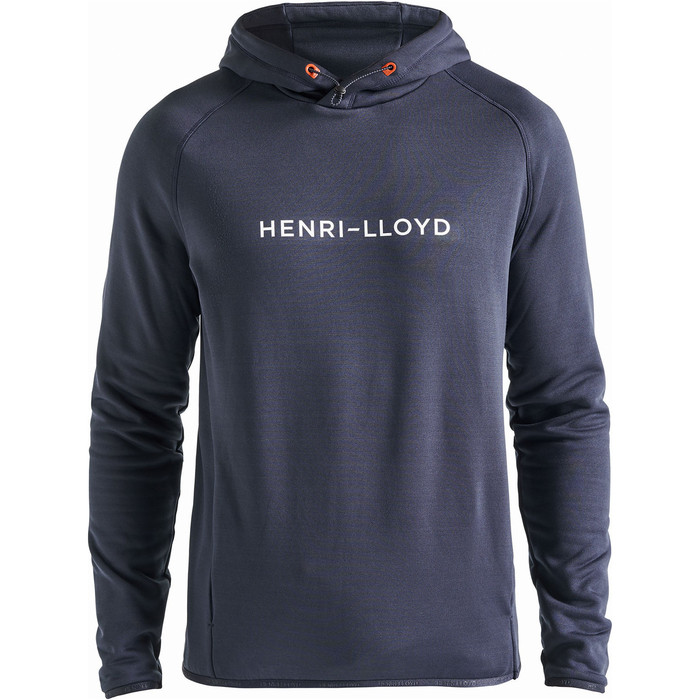 2024 Henri Lloyd Mens Fremantle Stripe Hoody Navy Blue P191104012