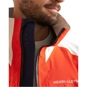 2020 Henri Lloyd Heren M- Pro 3-laags Gore-tex Zeiljas P201110049 - Oranje