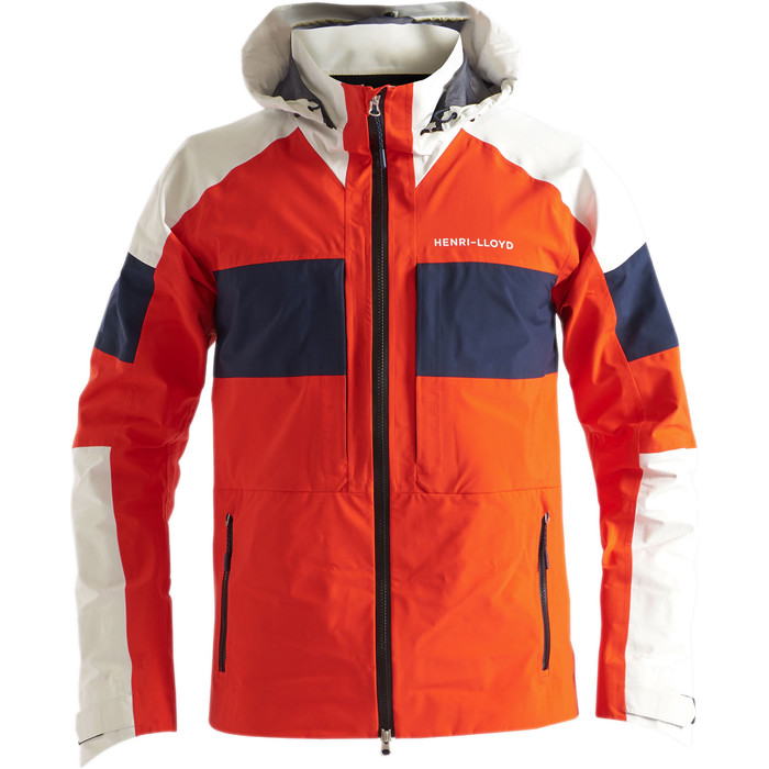2020 Henri Lloyd Mens M-Pro Hooded 3 Layer Gore-Tex Sailing Jacket P201110048 - Orange