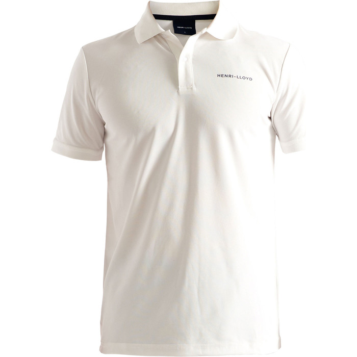 2020 Henri Lloyd Mens Mav Tech Polo Shirt P201120085 - Cloud White