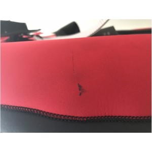 2019 Billabong Junior Forno Absoluto 5 / 4mm Peito Zip Wetsuit Vermelho L45B05 -2nd