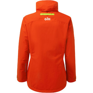 2021 Gill Womens Navigator Jacket Orange IN83JW