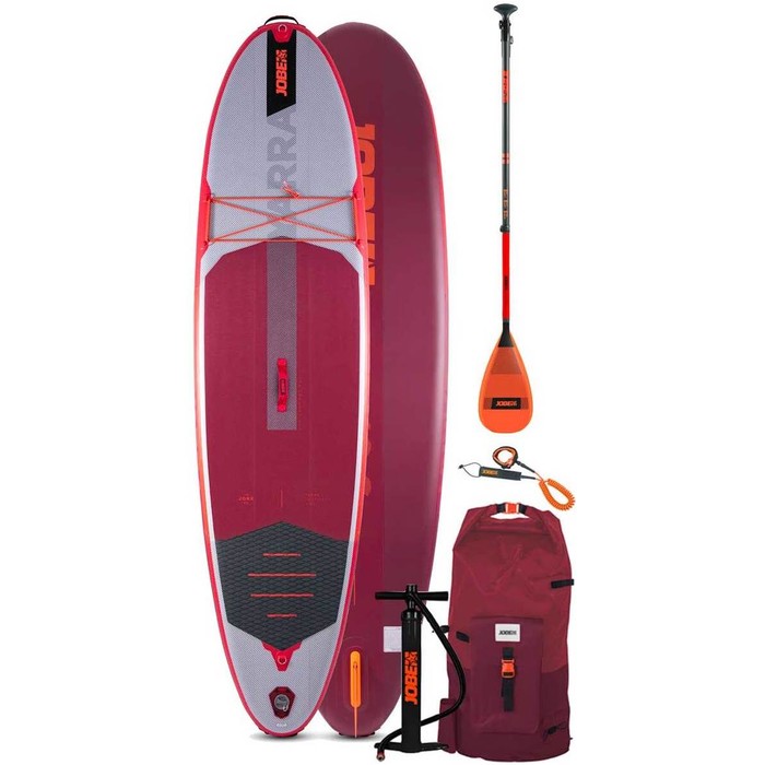 2021 Jobe Aero Yarra 10'6 Stand Up Paddle Board Paket - Board, Tasche, Pumpe, Paddel & Leine